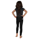 dos - Legging Pour Enfant Turtle Kids 2-7 Noir - Couleurs Lagon