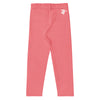 dos a plat - Legging Pour Enfant Turtle Kids 2-7 Rose - Couleurs Lagon