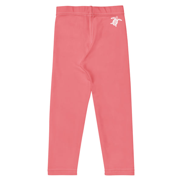 dos a plat - Legging Pour Enfant Turtle Kids 2-7 Rose - Couleurs Lagon
