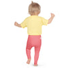bebe dos - Legging Pour Enfant Turtle Kids 2-7 Rose - Couleurs Lagon