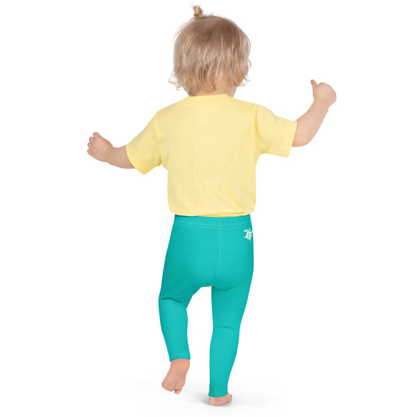 dos bebe - Legging Pour Enfant Turtle Kids 2-7 Turquoise - Couleurs Lagon