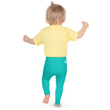 dos bebe - Legging Pour Enfant Turtle Kids 2-7 Turquoise - Couleurs Lagon