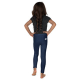 dos - Legging Pour Enfant Turtle Kids 2-7 Bleu Marine - Couleurs Lagon