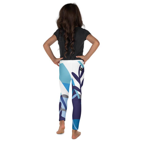 dos - Legging Pour Enfant Turtle Kids 2-7 Bleu des Iles - Couleurs Lagon
