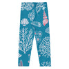 dos a plat - Legging Pour Enfant Turtle Kids 2-7 Bleu Corail - Couleurs Lagon
