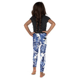 dos - Legging Pour Enfant Turtle Kids 2-7 Bleu Tie Dye - Couleurs Lagon