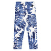 dos a plat - Legging Pour Enfant Turtle Kids 2-7 Bleu Tie Dye - Couleurs Lagon