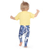 dos bebe - Legging Pour Enfant Turtle Kids 2-7 Bleu Tie Dye - Couleurs Lagon
