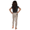 dos - Legging Pour Enfant Turtle Kids 2-7 Leopard - Couleurs Lagon