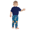 bebe dos - Legging Pour Enfant Turtle Kids 2-7 Bleu Meduse - Couleurs Lagon