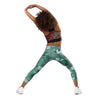 gym dos - Legging Pour Enfant Turtle Kids 2-7 Vert Camo - Couleurs Lagon