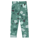 dos a plat - Legging Pour Enfant Turtle Kids 2-7 Vert Camo - Couleurs Lagon