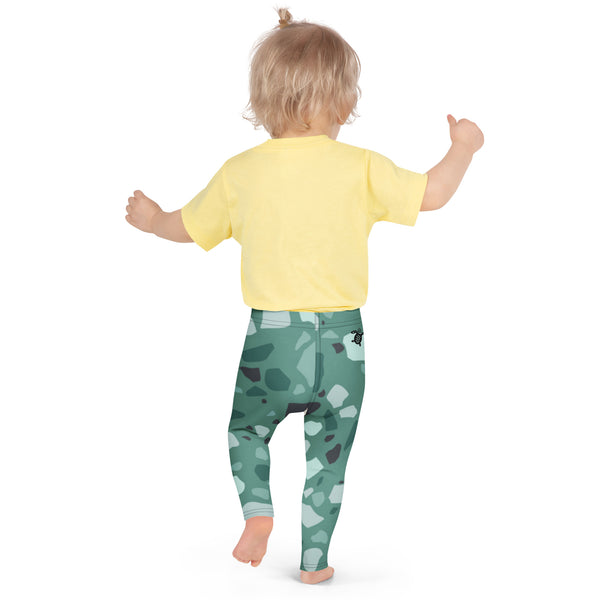bebe dos - Legging Pour Enfant Turtle Kids 2-7 Vert Camo - Couleurs Lagon