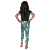 dos - Legging Pour Enfant Turtle Kids 2-7 Vert Camo - Couleurs Lagon