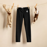 av doudou - Legging Pour Enfant Turtle Kids 2-7 Noir - Couleurs Lagon