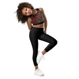 av gym - Legging Pour Enfant Turtle Kids 2-7 Noir - Couleurs Lagon