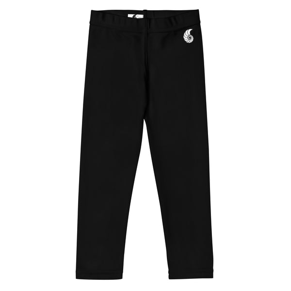 av a plat - Legging Pour Enfant Turtle Kids 2-7 Noir - Couleurs Lagon