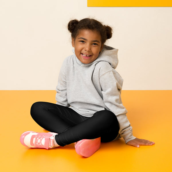 Product mockup - Legging Pour Enfant Turtle Kids 2-7 Noir - Couleurs Lagon
