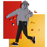 Product mockup a plat - Legging Pour Enfant Turtle Kids 2-7 Noir - Couleurs Lagon