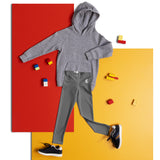 a plat - Legging Pour Enfant Turtle Kids 2-7 Gris - Couleurs Lagon