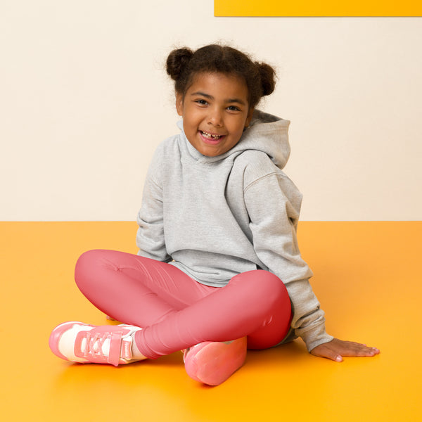 Product mockup ecole - Legging Pour Enfant Turtle Kids 2-7 Rose - Couleurs Lagon