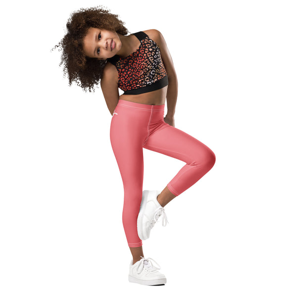 gym dr - Legging Pour Enfant Turtle Kids 2-7 Rose - Couleurs Lagon