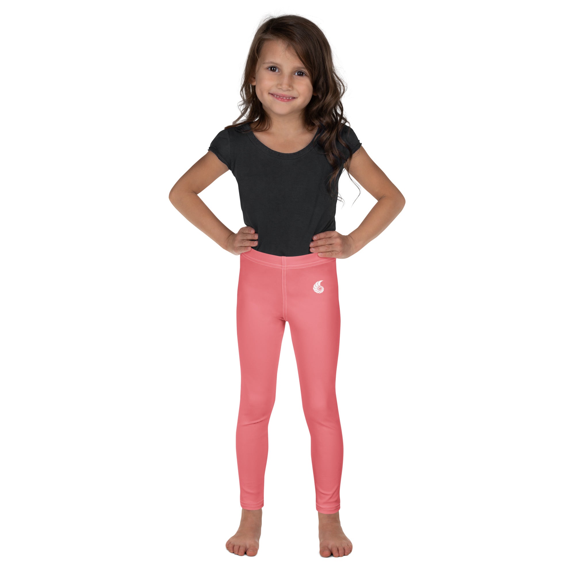 av - Legging Pour Enfant Turtle Kids 2-7 Rose - Couleurs Lagon