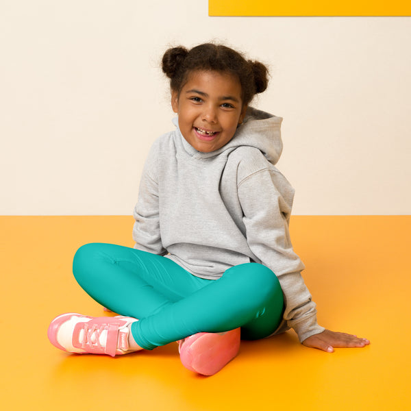 Product mockup ecole - Legging Pour Enfant Turtle Kids 2-7 Turquoise - Couleurs Lagon