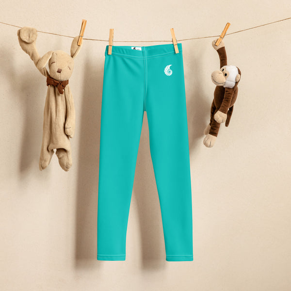 suspendu doudou - Legging Pour Enfant Turtle Kids 2-7 Turquoise - Couleurs Lagon