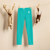 suspendu doudou - Legging Pour Enfant Turtle Kids 2-7 Turquoise - Couleurs Lagon