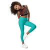 dr gym - Legging Pour Enfant Turtle Kids 2-7 Turquoise - Couleurs Lagon