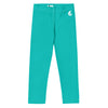 av a plat - Legging Pour Enfant Turtle Kids 2-7 Turquoise - Couleurs Lagon