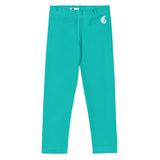 av a plat - Legging Pour Enfant Turtle Kids 2-7 Turquoise - Couleurs Lagon