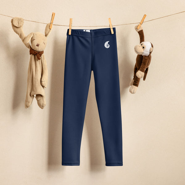 suspendu doudou - Legging Pour Enfant Turtle Kids 2-7 Bleu Marine - Couleurs Lagon