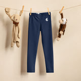 suspendu doudou - Legging Pour Enfant Turtle Kids 2-7 Bleu Marine - Couleurs Lagon