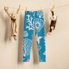 suspendu doudou - Legging Pour Enfant Turtle Kids 2-7 Bleu Corail - Couleurs Lagon