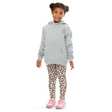 Product mockup - Legging Pour Enfant Turtle Kids 2-7 Leopard - Couleurs Lagon