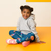 ecole - Legging Pour Enfant Turtle Kids 2-7 Bleu Meduse - Couleurs Lagon