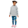 sweat et legging ecole - Legging Pour Enfant Turtle Kids 2-7 Bleu Meduse - Couleurs Lagon