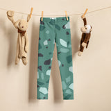 suspendu doudou - Legging Pour Enfant Turtle Kids 2-7 Vert Camo - Couleurs Lagon