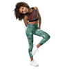 gym droit - Legging Pour Enfant Turtle Kids 2-7 Vert Camo - Couleurs Lagon