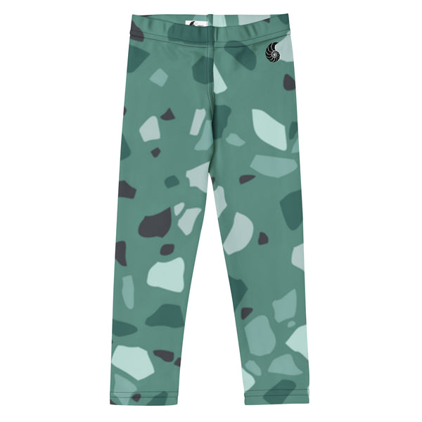 avant a plat - Legging Pour Enfant Turtle Kids 2-7 Vert Camo - Couleurs Lagon