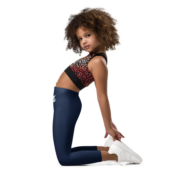 ga gym - Legging Pour Enfant Turtle Kids 2-7 Bleu Marine - Couleurs Lagon