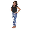 gauche - Legging Pour Enfant Turtle Kids 2-7 Bleu Tie Dye - Couleurs Lagon