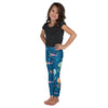 gauche - Legging Pour Enfant Turtle Kids 2-7 Bleu Meduse - Couleurs Lagon