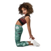 gym gauche - Legging Pour Enfant Turtle Kids 2-7 Vert Camo - Couleurs Lagon