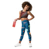 gym avant - Legging Pour Enfant Turtle Kids 2-7 Bleu Meduse - Couleurs Lagon