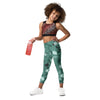 gym av - Legging Pour Enfant Turtle Kids 2-7 Vert Camo - Couleurs Lagon