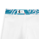 etiquette - Legging Pour Enfant Turtle Kids 2-7 Bleu Corail - Couleurs Lagon