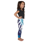 droit - Legging Pour Enfant Turtle Kids 2-7 Bleu des Iles - Couleurs Lagon